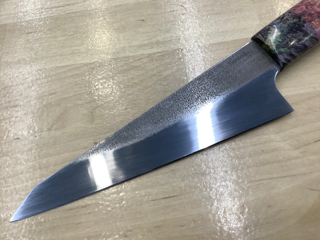 Kiritsuke Chef Knife in CPM MagnaCut with Box Elder Ferrule & Handle