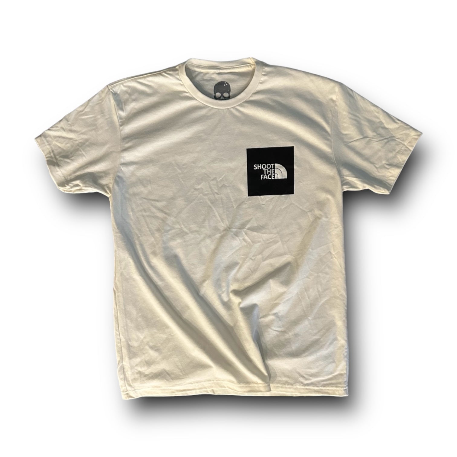 "SHOOT THE FACE" TEE (OFF WHITE)