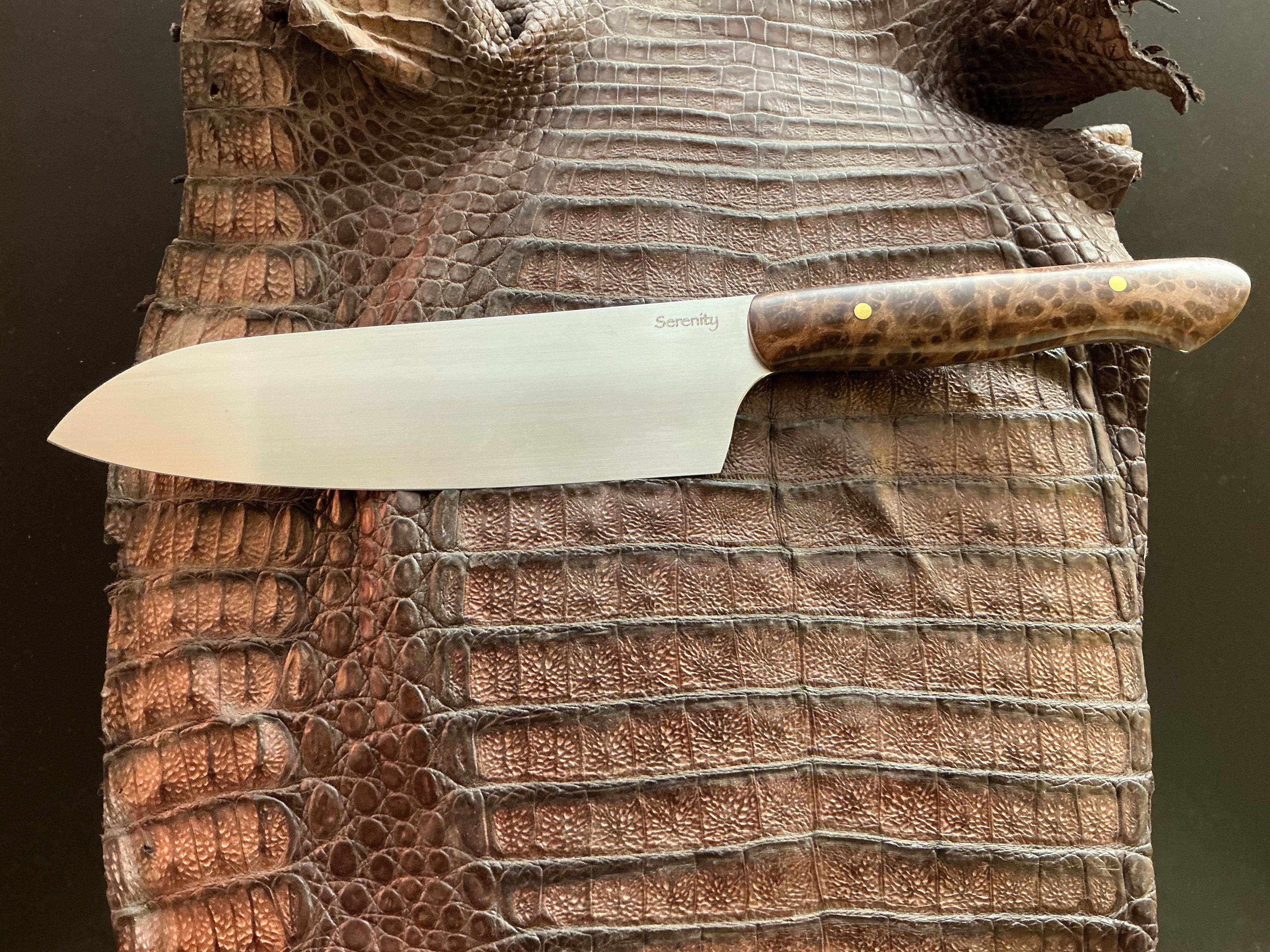 Redwood Burl Santoku - CPM154
