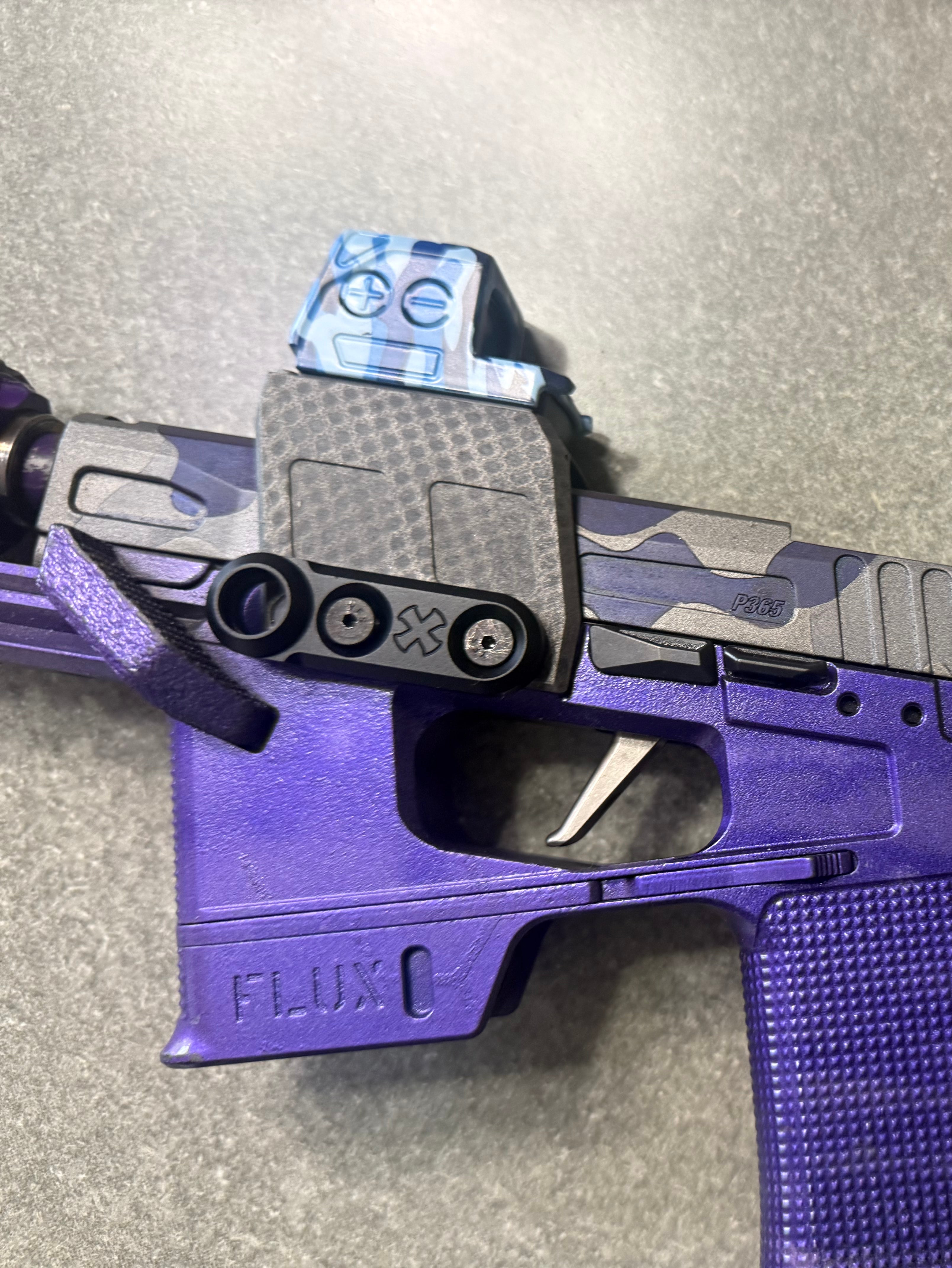 SRT Slim Shady sling mounting kit for the Flux Defense R365 Metal frame