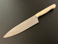 White Gyuto - CPM154 - Camel Bone Handle