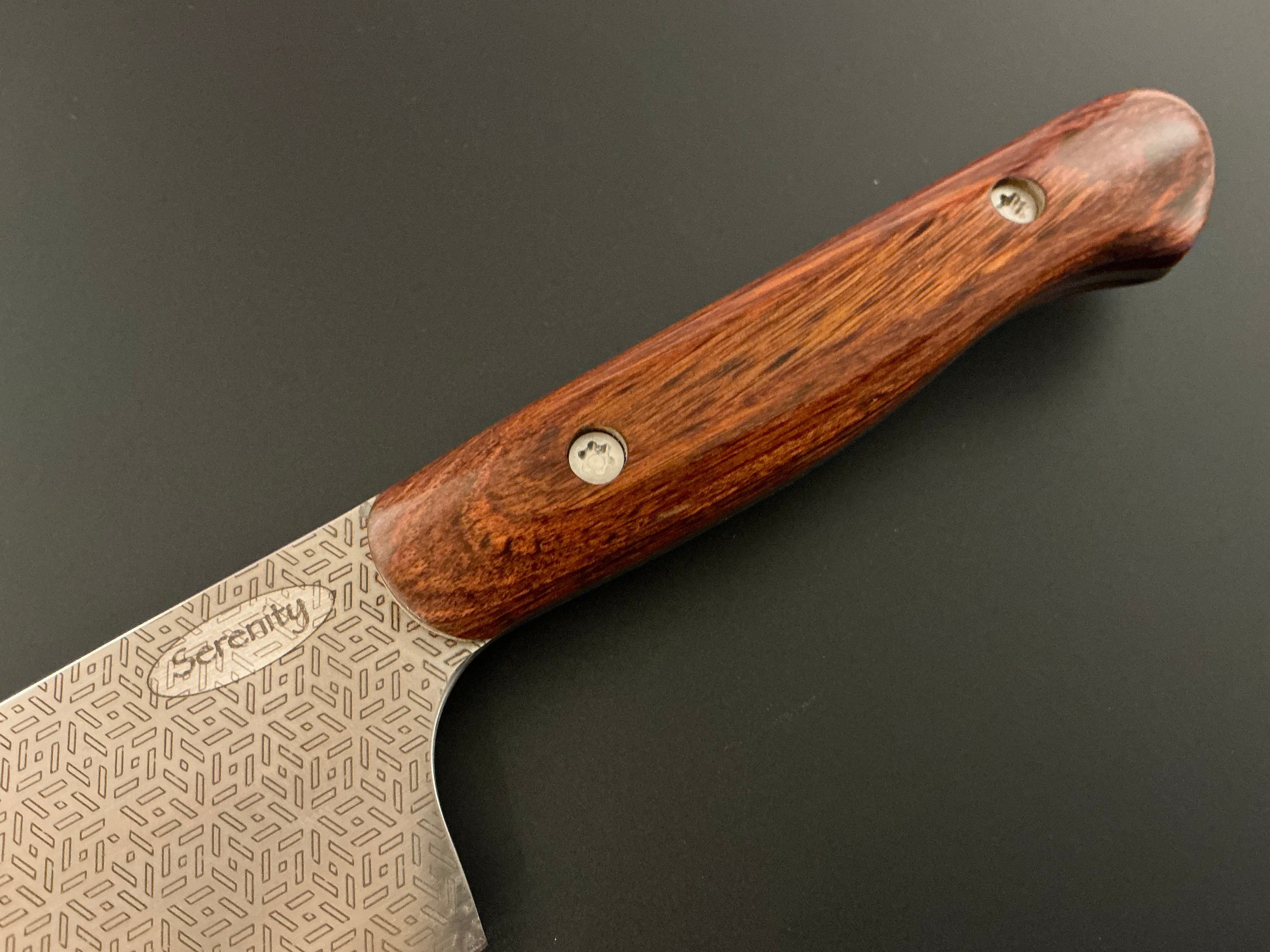 Star Santoku - CPM154 - Liberty Wood Handle