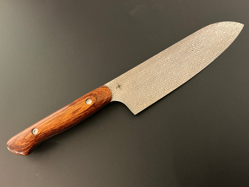 Star Santoku - CPM154 - Liberty Wood Handle