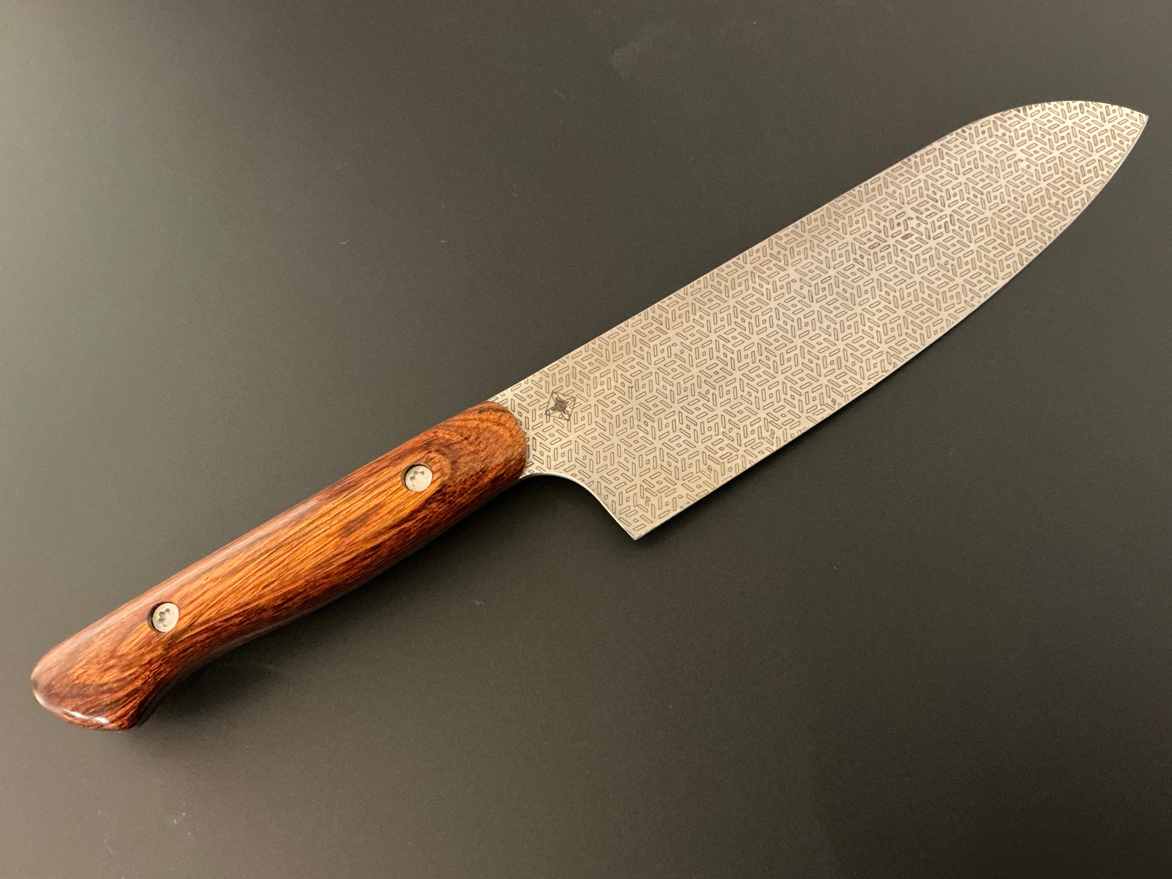 Star Santoku - CPM154 - Liberty Wood Handle