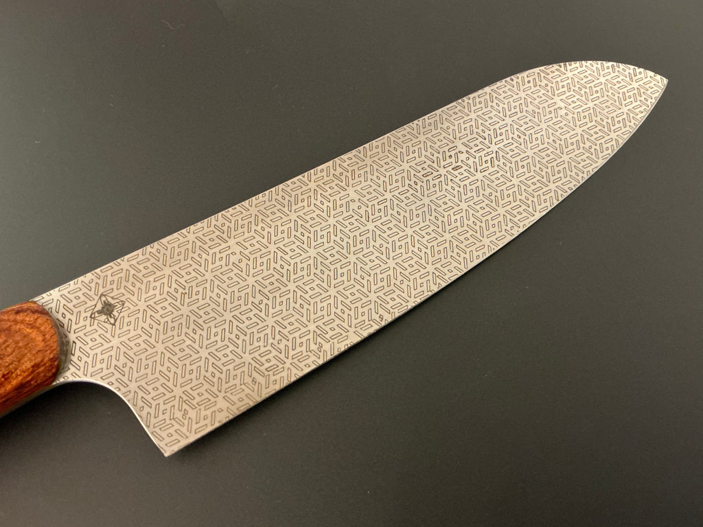 Star Santoku - CPM154 - Liberty Wood Handle