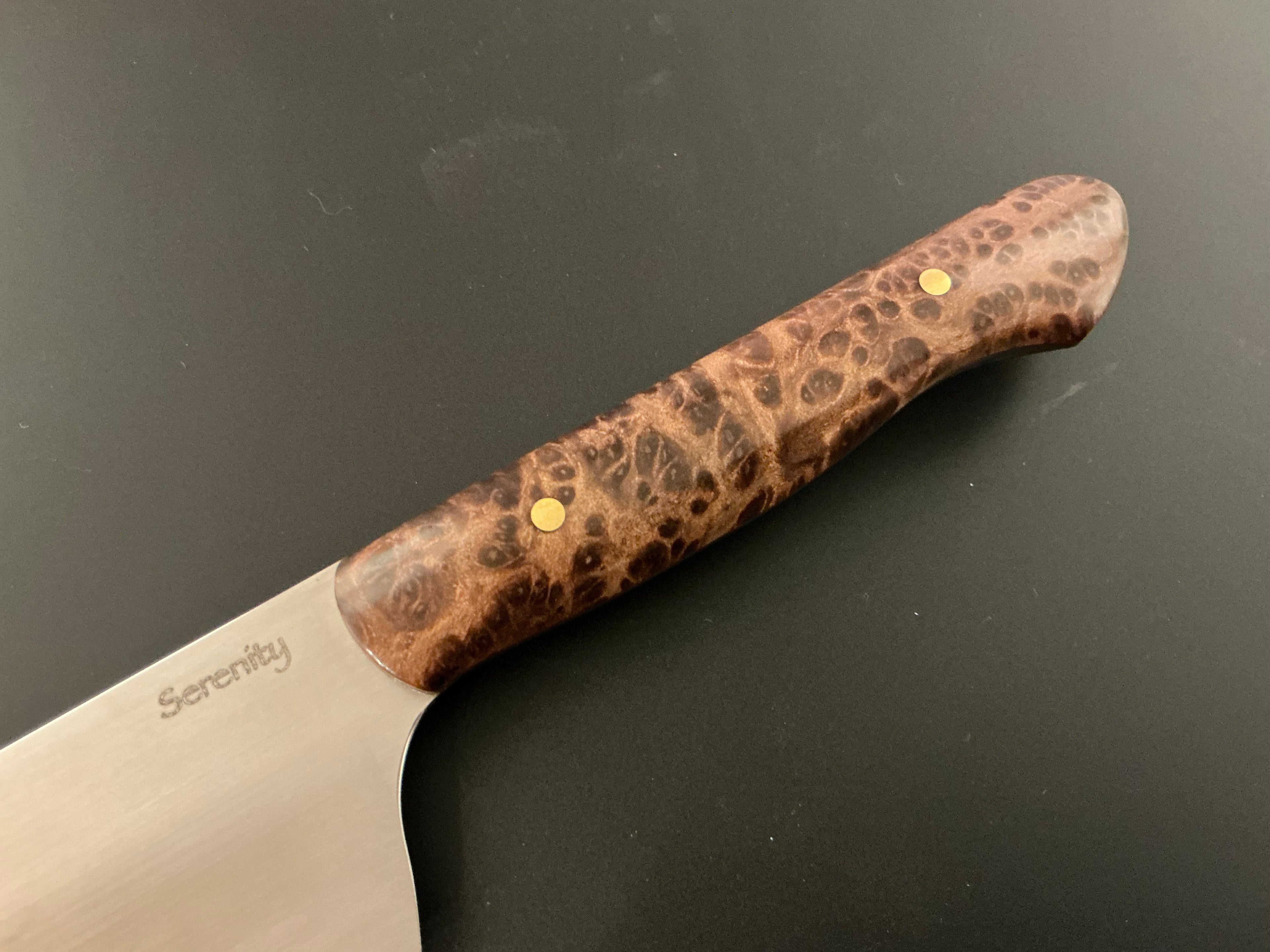Redwood Burl Santoku - CPM154