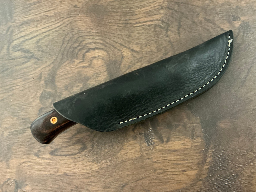 American Heritage Utility Knife - CPM154 with Walnut Laminate Wood Handle