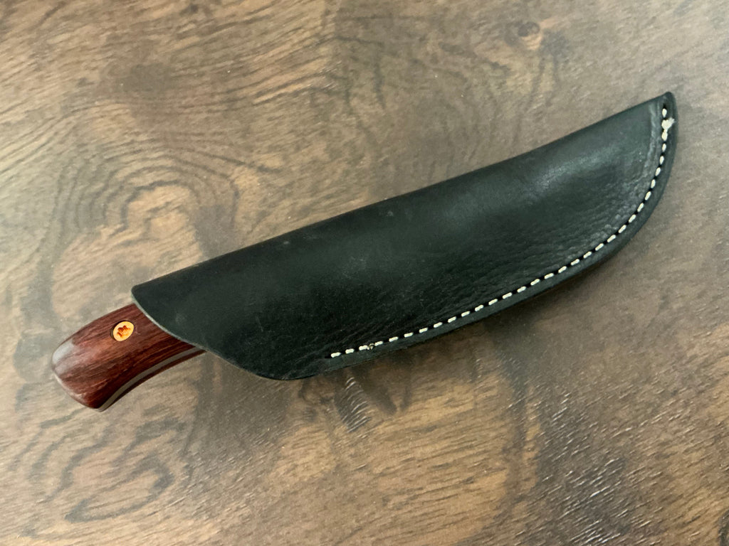 American Heritage Utility Knife - CPM154 with Cocobolo Laminate Wood Handle