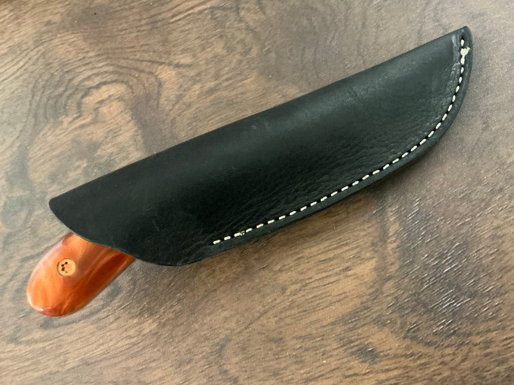 713 Utility Knife - CPM154 with Copper Resin Handle