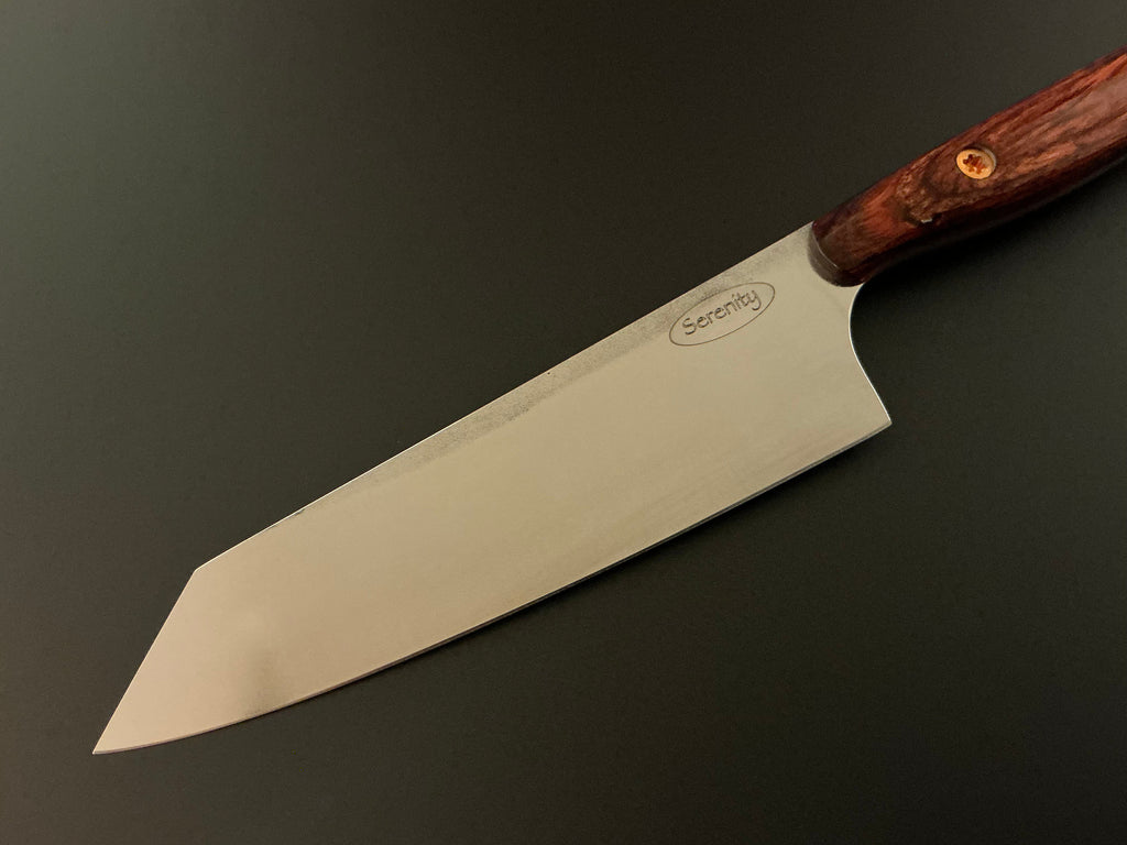 Rosewood Petty Knife - CPM154 - Laminated Wood Handle