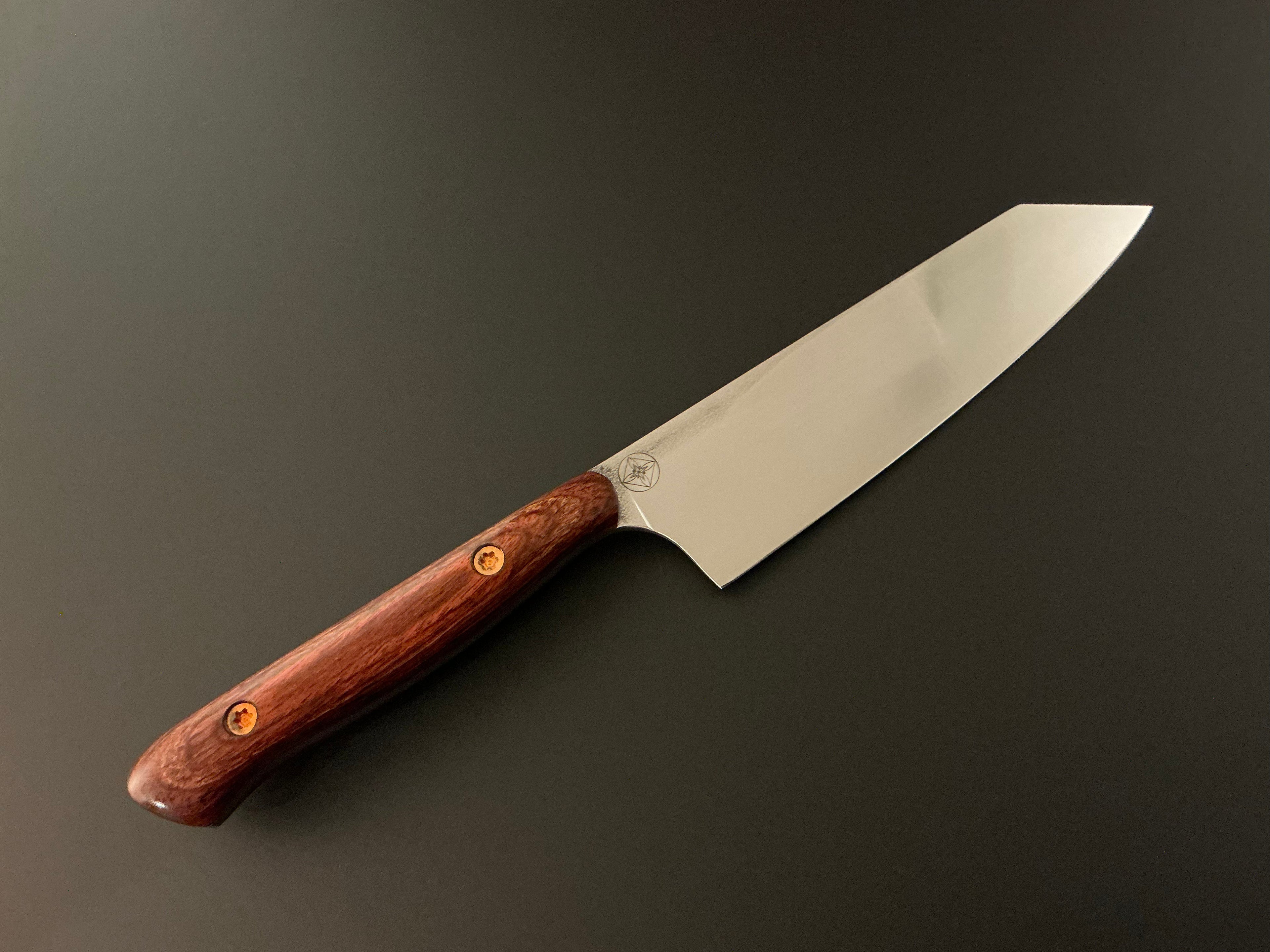 Rosewood Petty Knife - CPM154 - Laminated Wood Handle