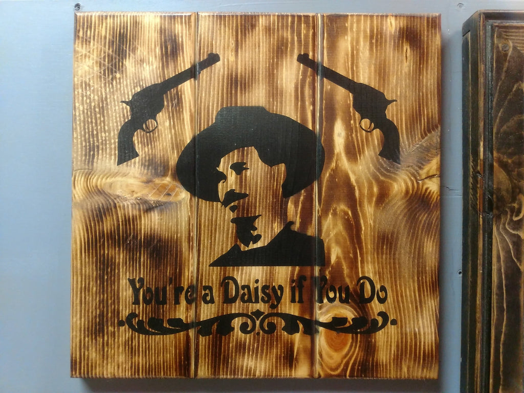 Doc Holliday wall art box.