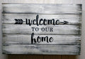 Welcome to Our Home  Hidden Gun Storage Sign