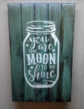 Moon To My Shine Hidden gun storage sign