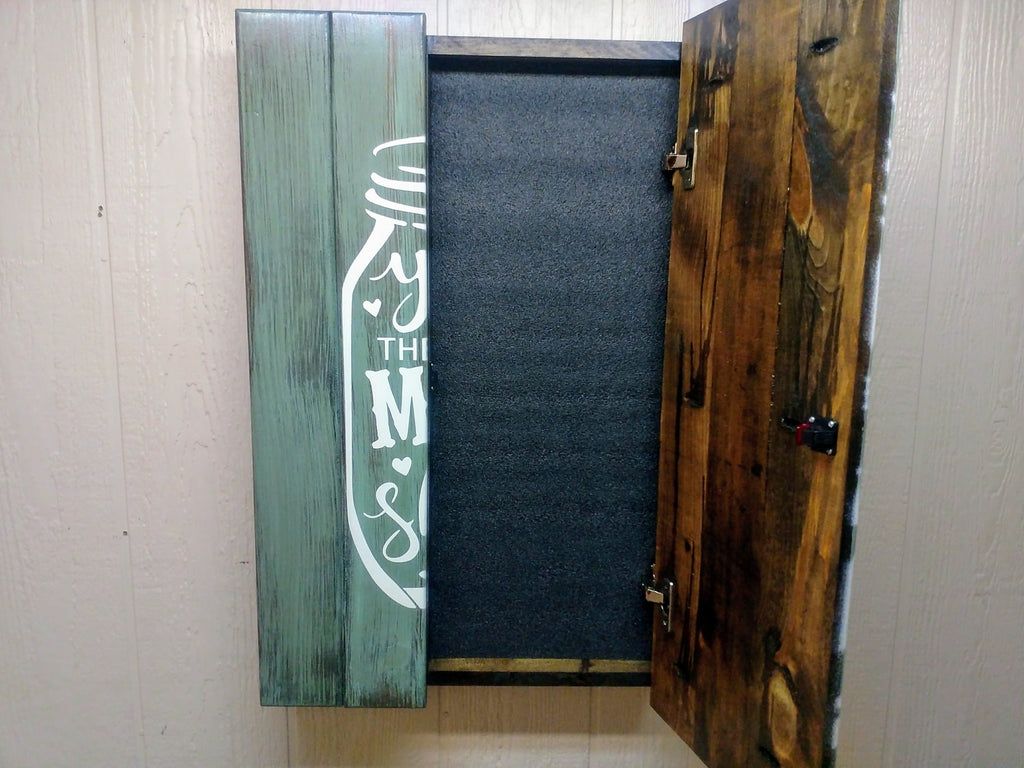 Moon To My Shine Hidden gun storage sign