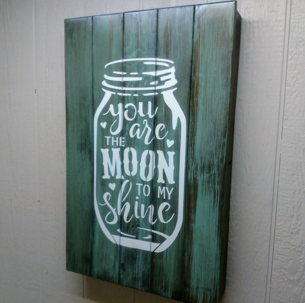 Moon To My Shine Hidden gun storage sign