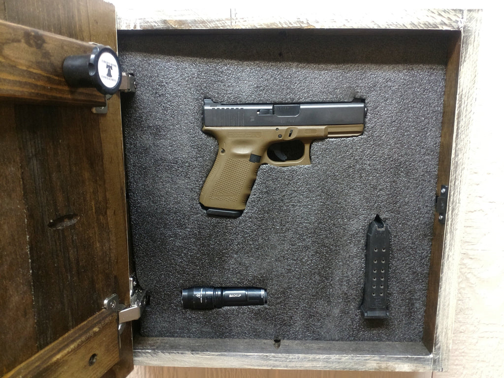 "I'M YOUR HUCKLEBERRY" GUN CONCEALMENT WALL ART BOX