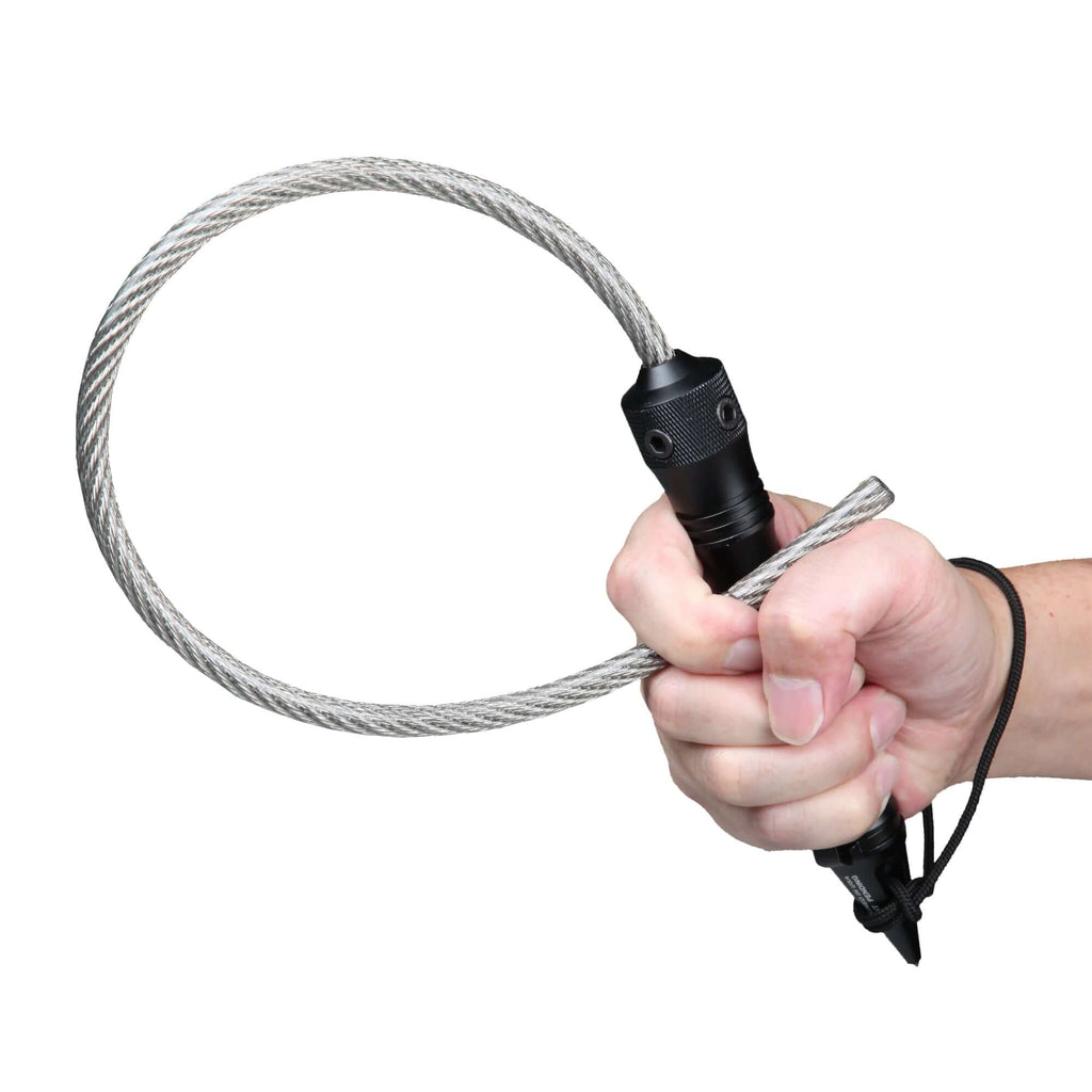 Stinger Whip Car Emergency Tool with Window Breaker (Black)