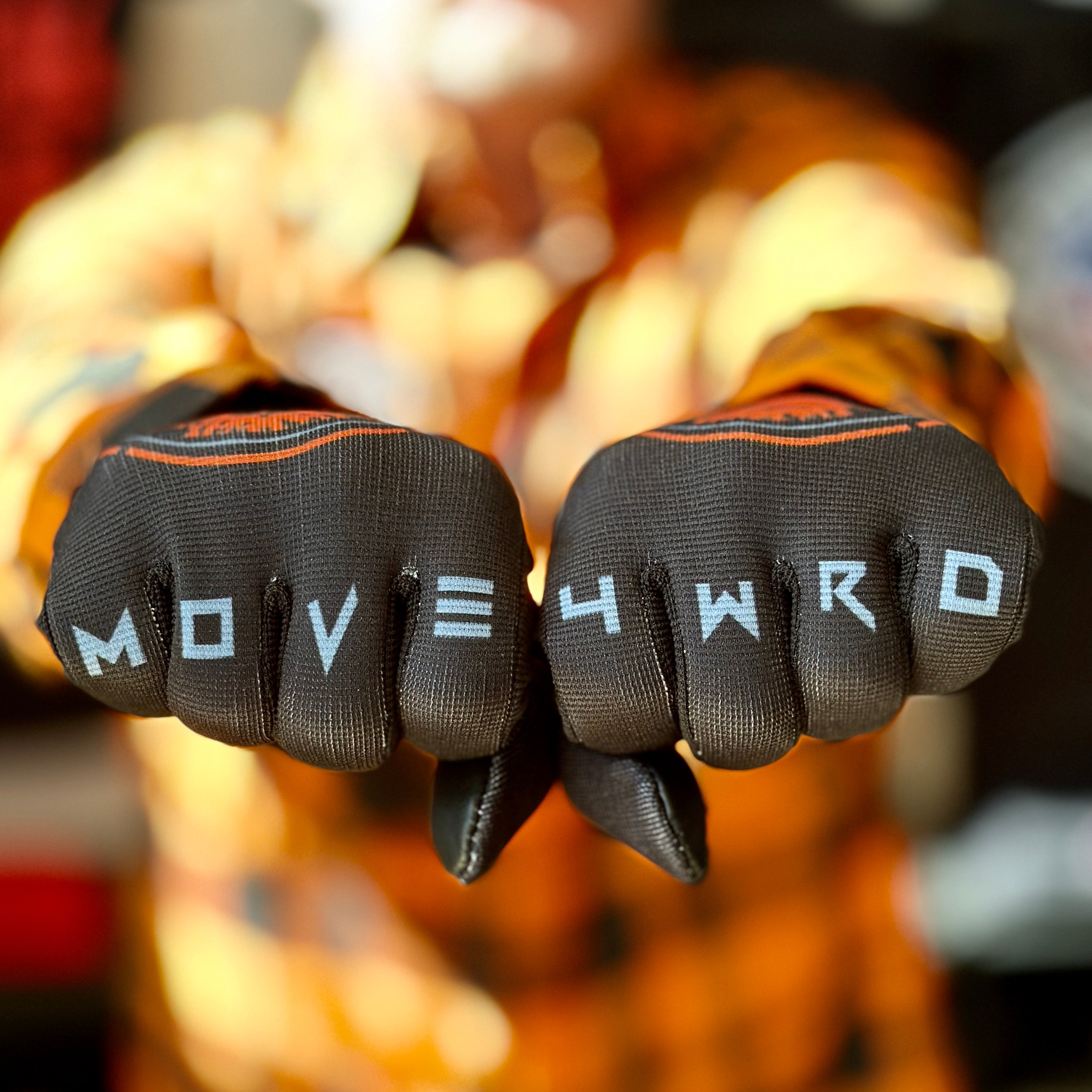 Black Gloves - Patriotic Logo