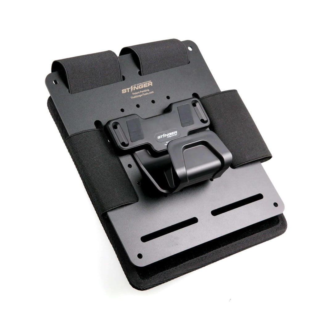 Bedside Magnetic Gun Mount, Bedside Holster with Safety Trigger Guard Protection (USA Flag)