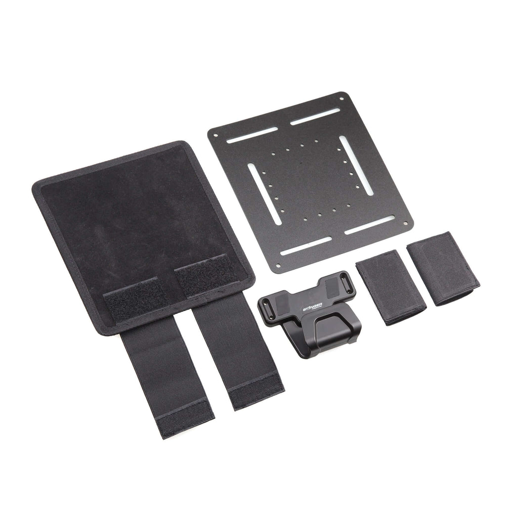 Bedside Magnetic Gun Mount, Bedside Holster with Safety Trigger Guard Protection (Black)