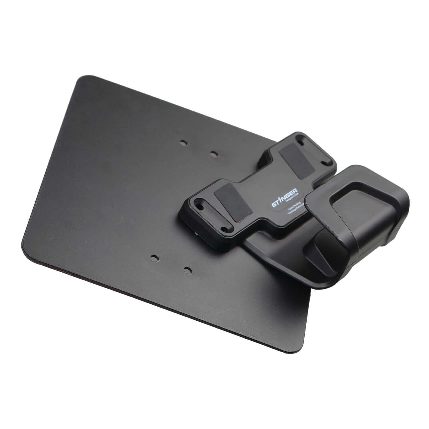 Stinger Magnetic Gun Mount w/ Safety Trigger Guard Protection, w/ Sticky Pad Non-Drill Solution (Black 2-Pack)