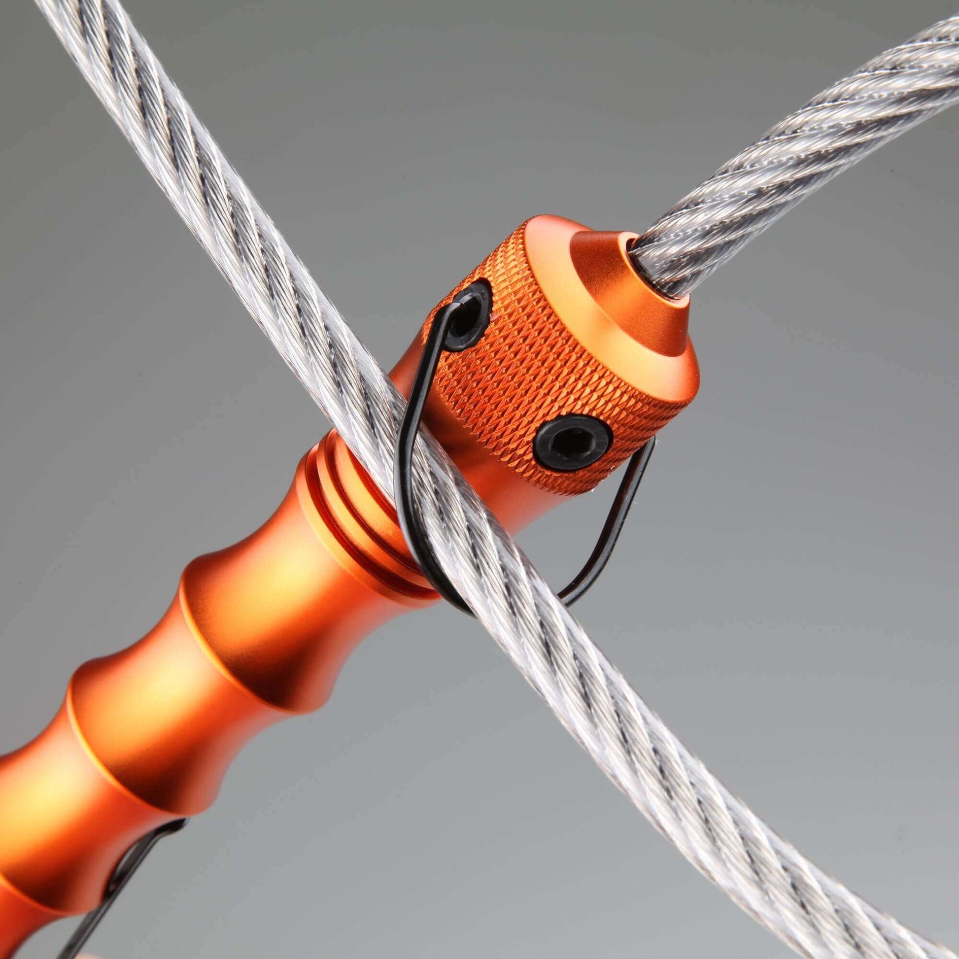 Stinger Whip Car Emergency Tool with Seat Belt Cutter and Window Breaker (Elite Edition, Orange)