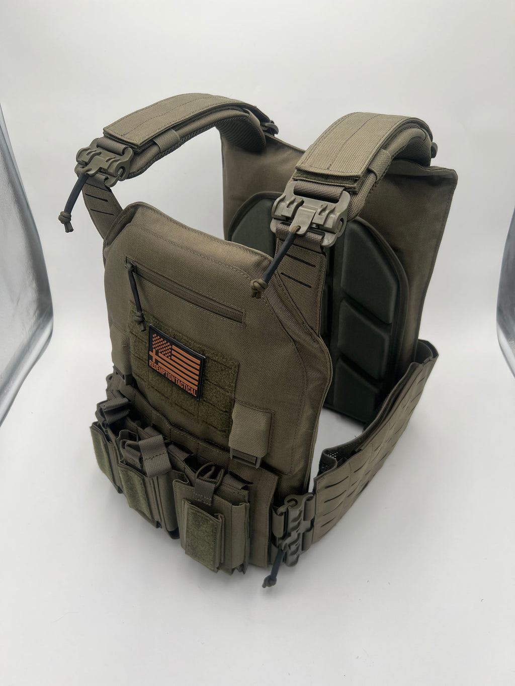 Redemption Tactical® "CRUSADER 2.0 XL” Plate Carrier Vest with Side Cummerbund