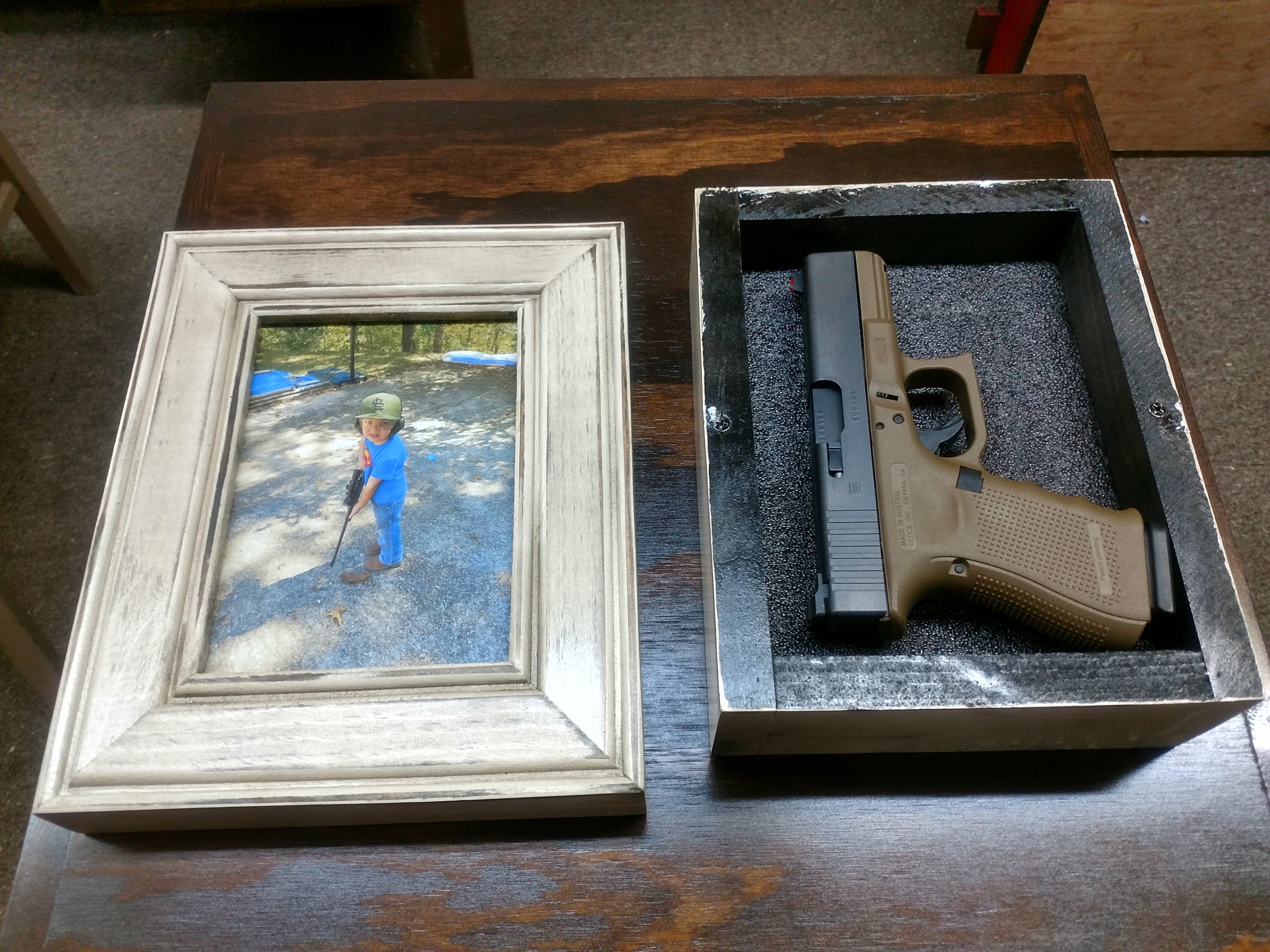 5x7 Picture Frame Safe