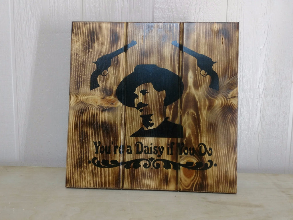 Doc Holliday wall art box.
