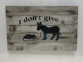 “I Don't Give A Rat's Ass” Gun Concealment Wall Art