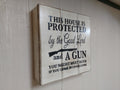 "This House" wall art box.