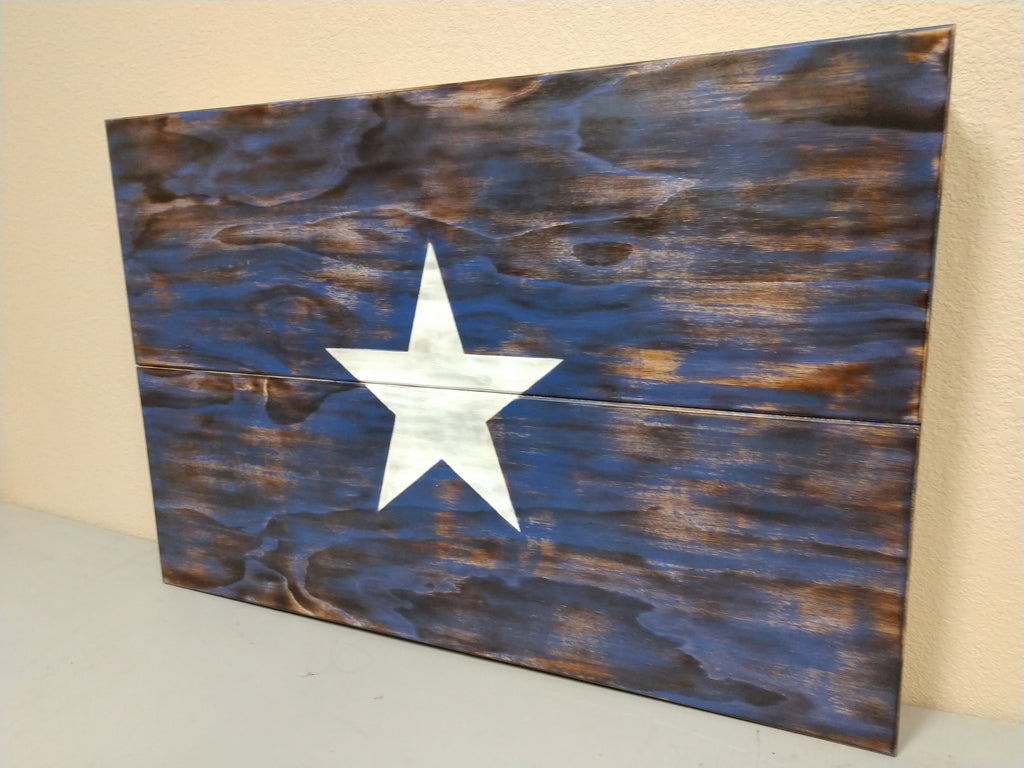 Small Wooden State Flag & Special Design Gun Case