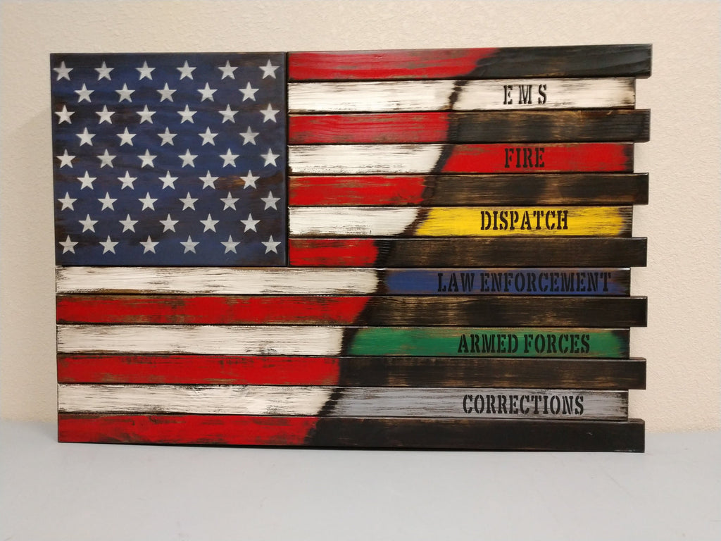 “First Responder Heroes” Concealment Flag