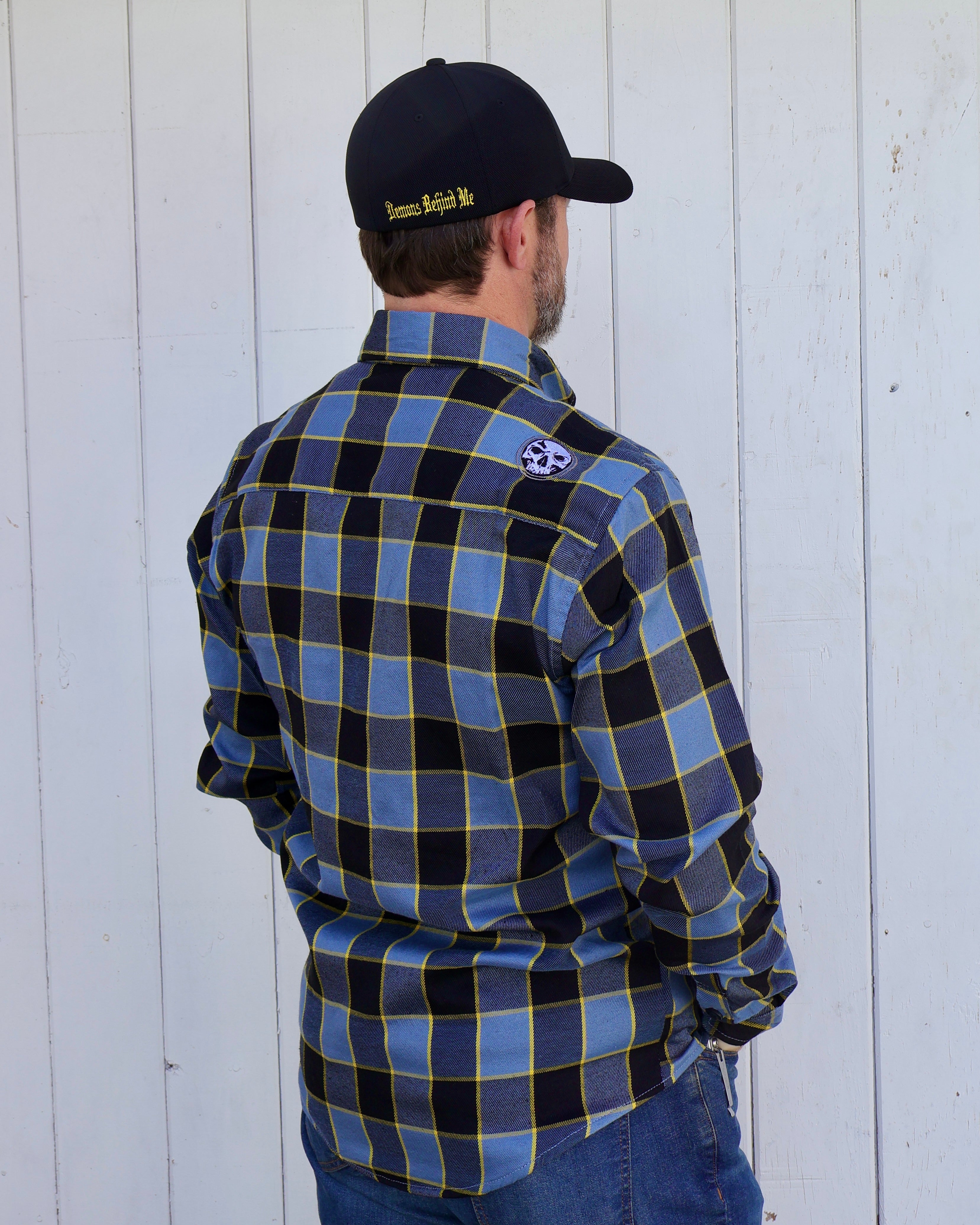 NEW! The "Poseidon" Flannel (Hidden Snap Collars)