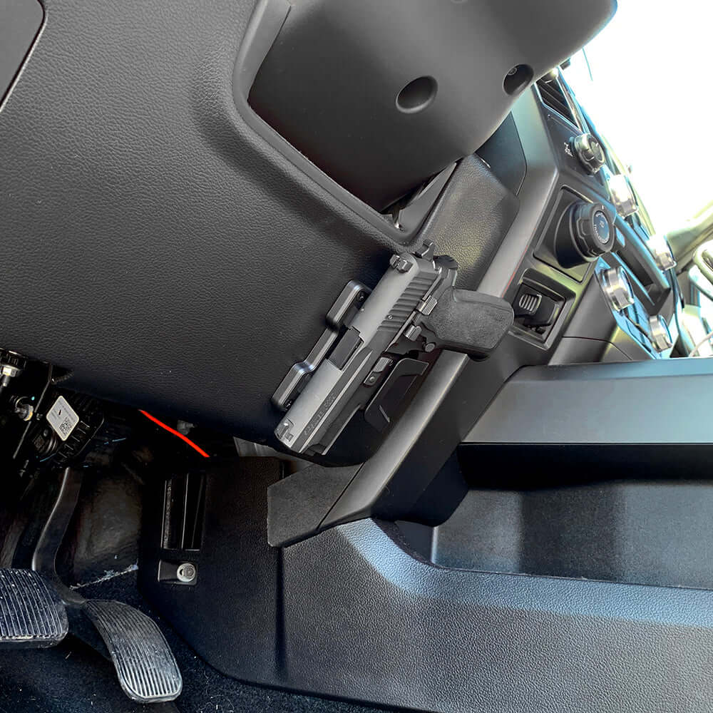Stinger Magnetic Gun Mount (M1) w/ Safety Trigger Guard Protection (USA Flag 2-Pack)