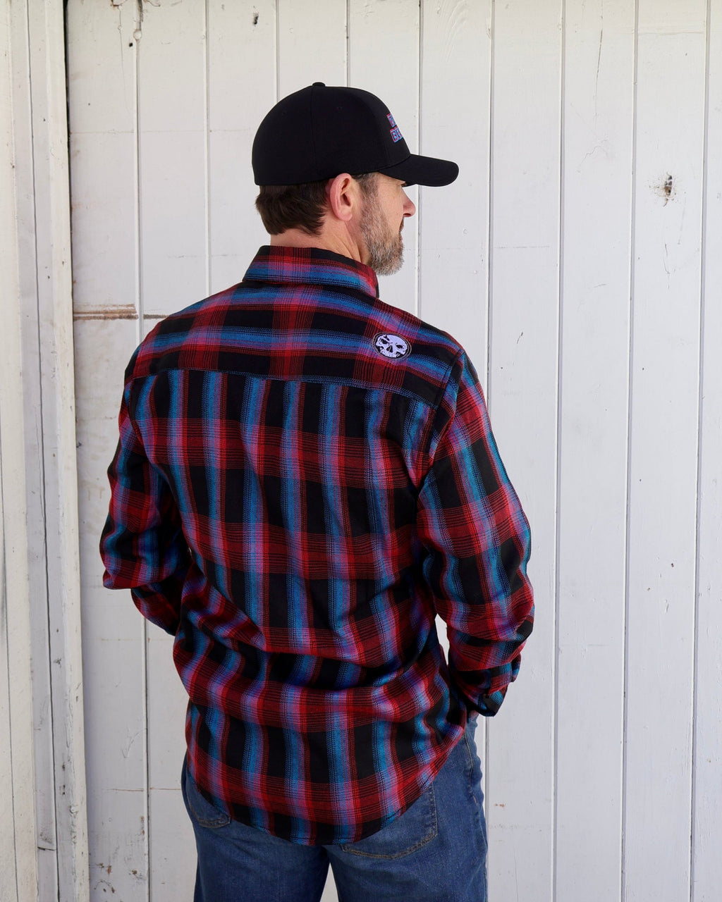 The "Miami" Flannel (Hidden Snap Collars)