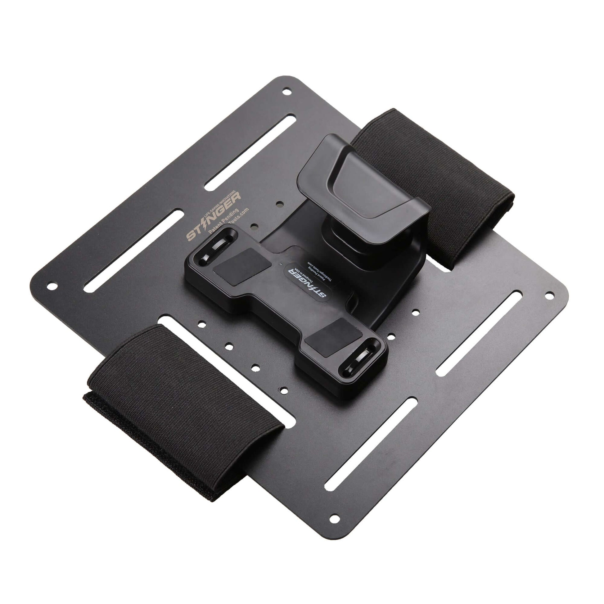 Bedside Magnetic Gun Mount, Bedside Holster with Safety Trigger Guard Protection (Black)