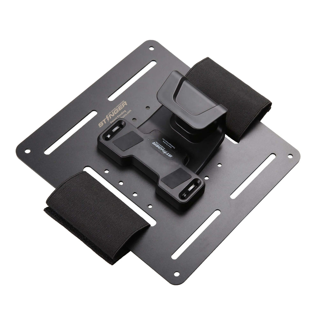 Bedside Magnetic Gun Mount, Bedside Holster with Safety Trigger Guard Protection (USA Flag)