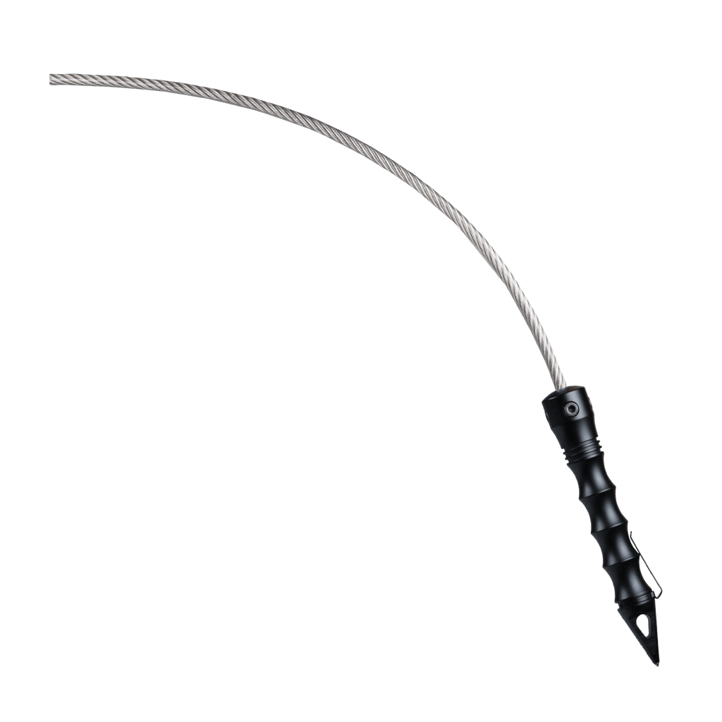 Stinger Whip Car Emergency Tool with Window Breaker (Black)