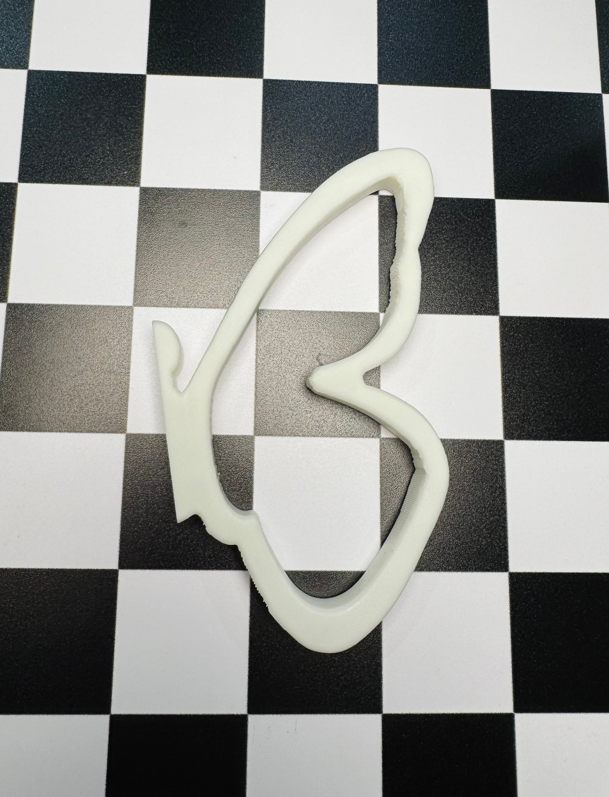 Butterfly Wing Cup Handle