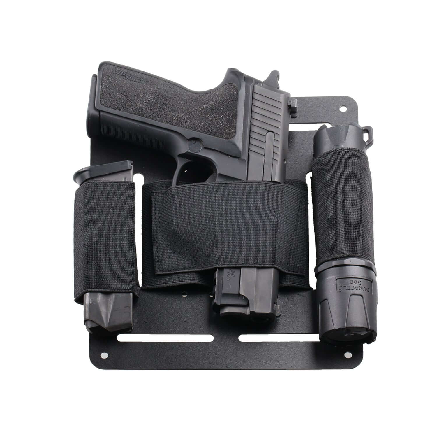 3 in 1 Bedside Holster, Mattress Holster, Bed Holster (USA Flag Sticker)