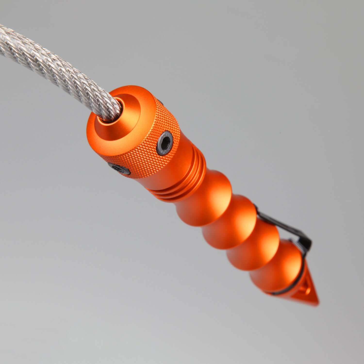 Stinger Whip Car Emergency Tool with Window Breaker (Orange)
