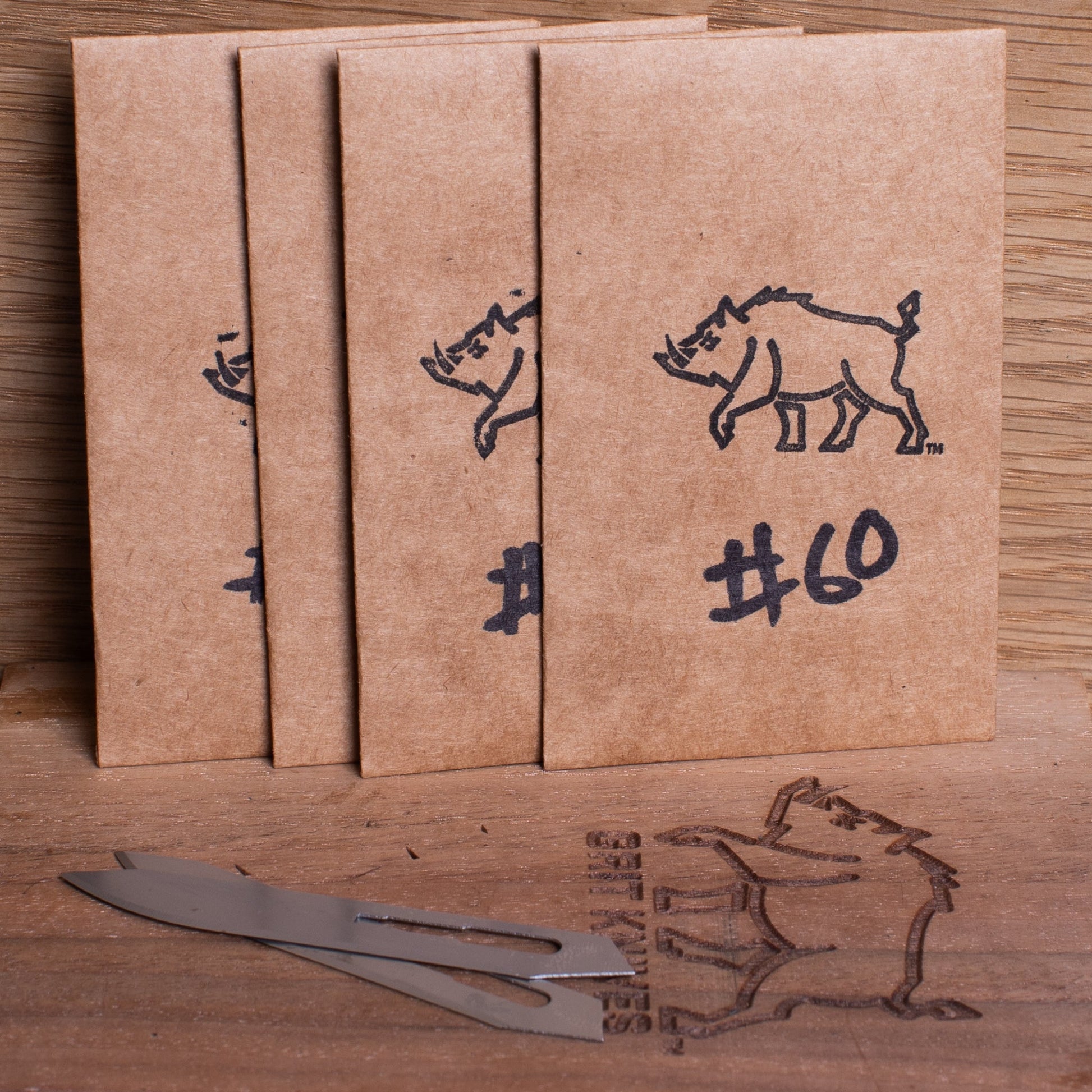 #60 Replaceable Scalpel Blades ( Qty 5)