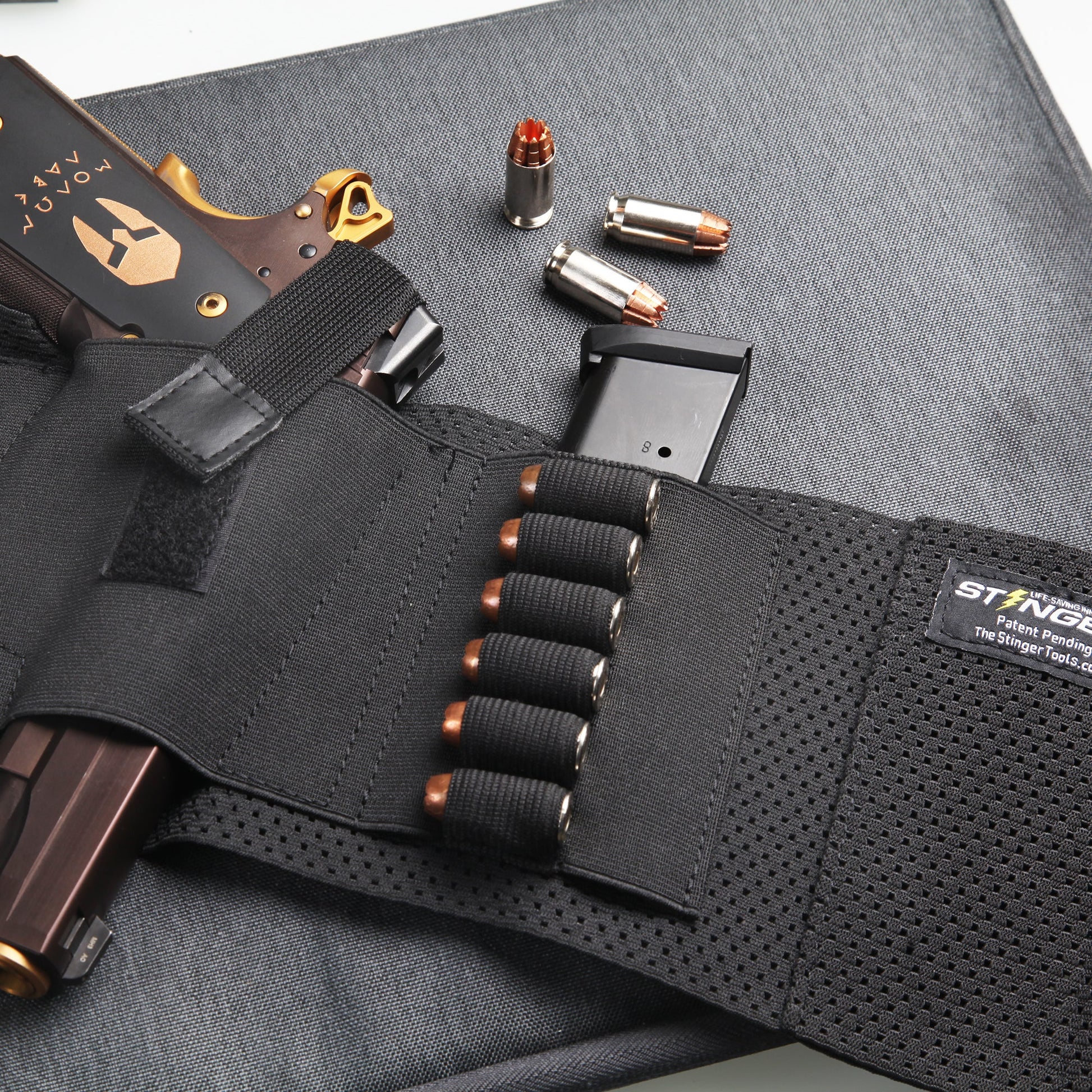 Stinger Premium Ultra Breathable Belly Band Holster for Concealed Carry