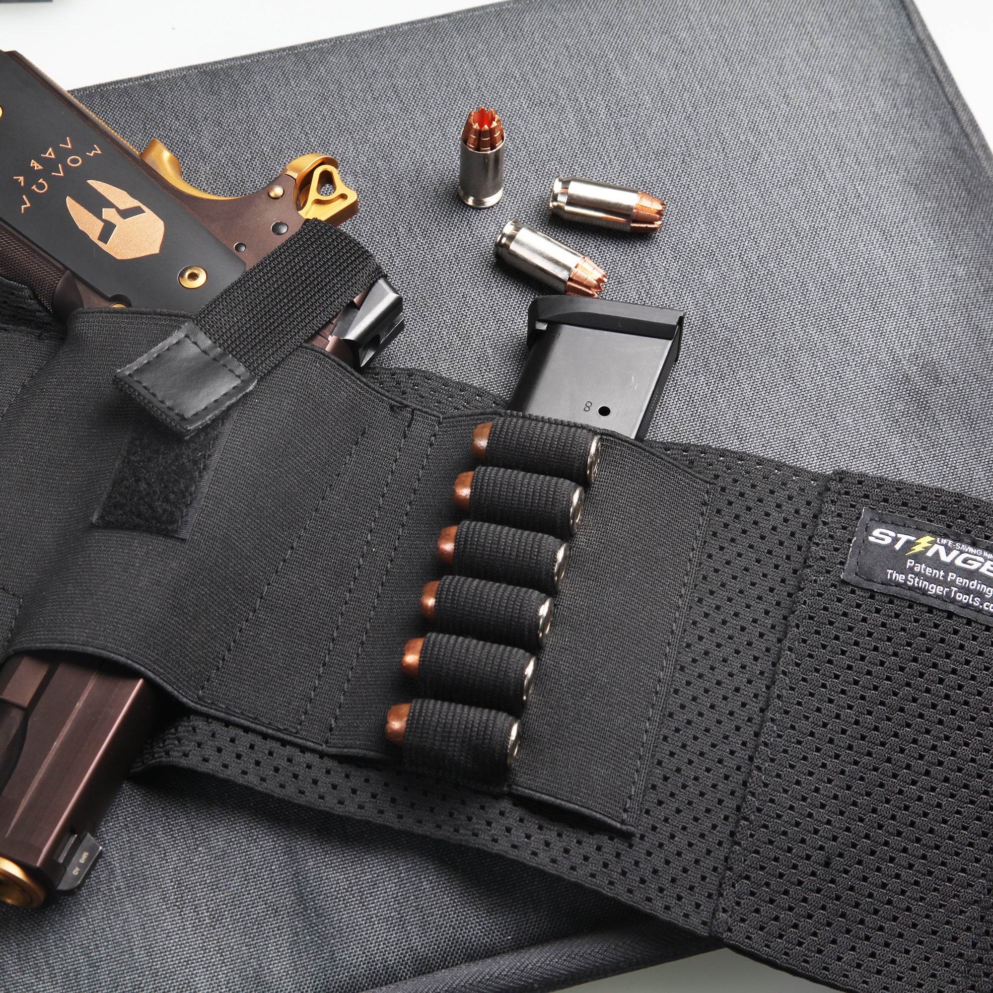 Stinger Premium Ultra Breathable Belly Band Holster for Concealed Carry