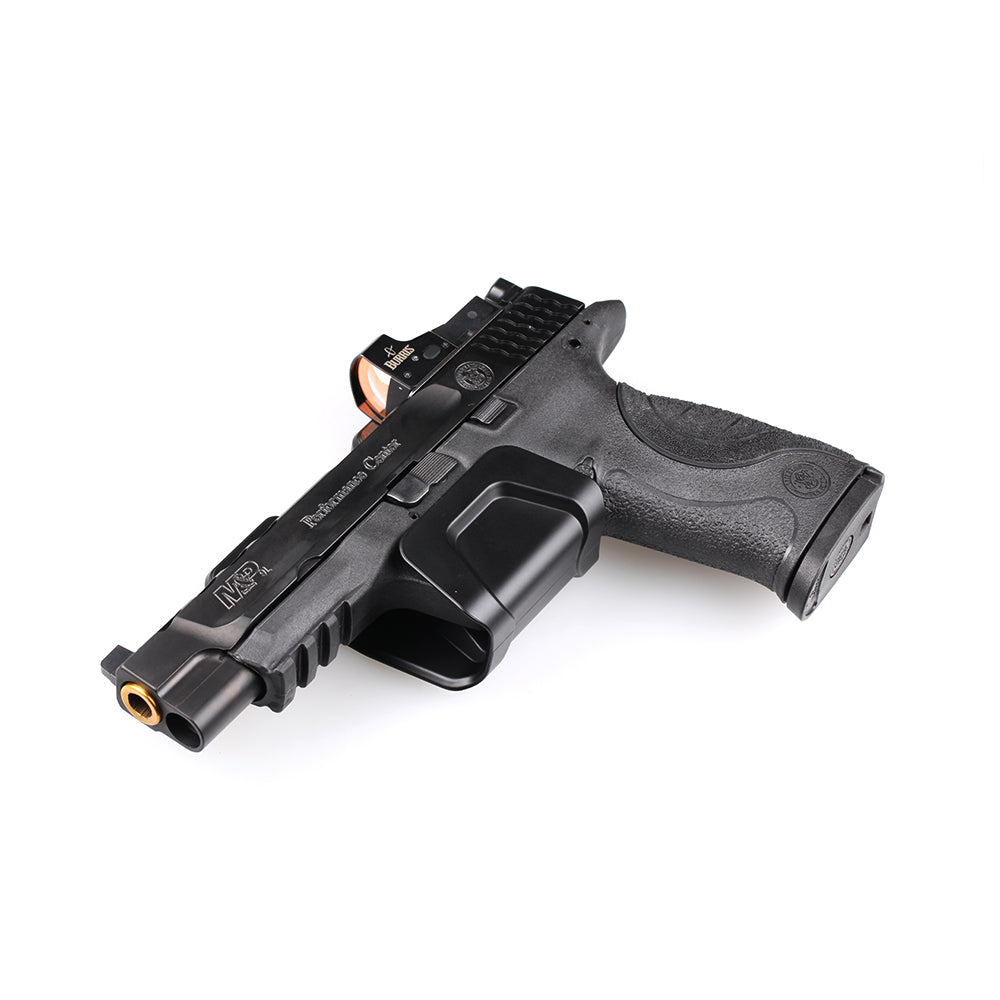 Stinger Magnetic Gun Mount w/ Safety Trigger Guard Protection, w/ Sticky Pad Non-Drill Solution (Black 2-Pack)