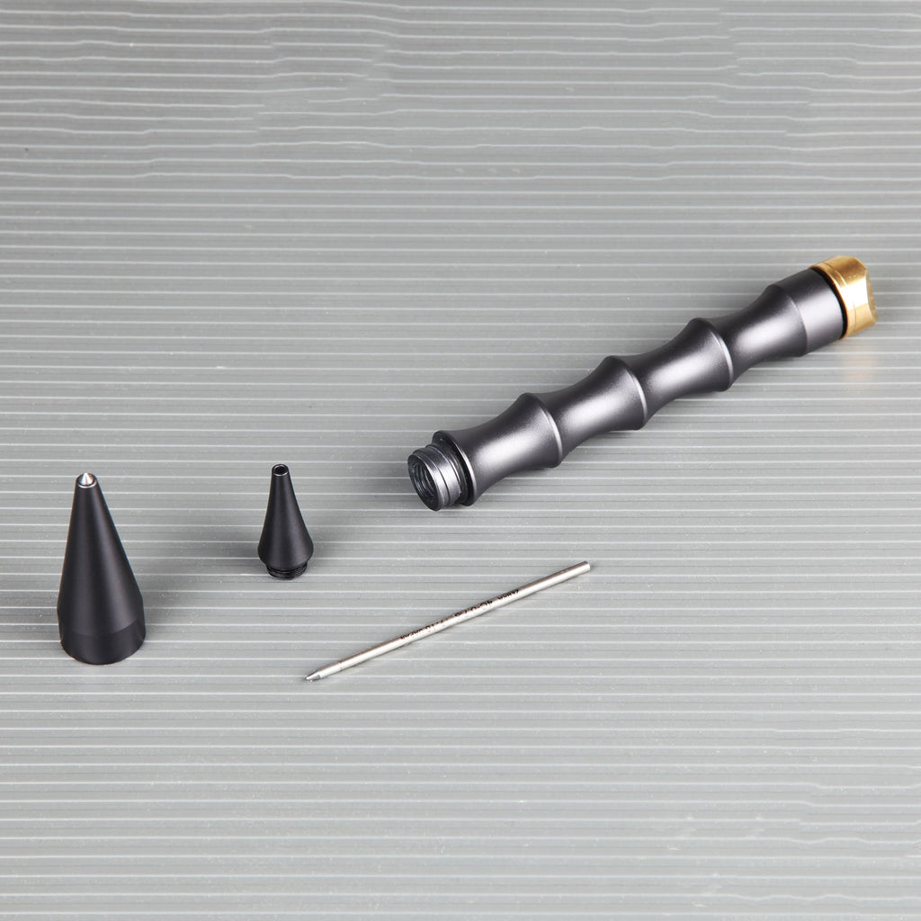 3 in 1 Rattle Pen with Steel Head Glass Breaker