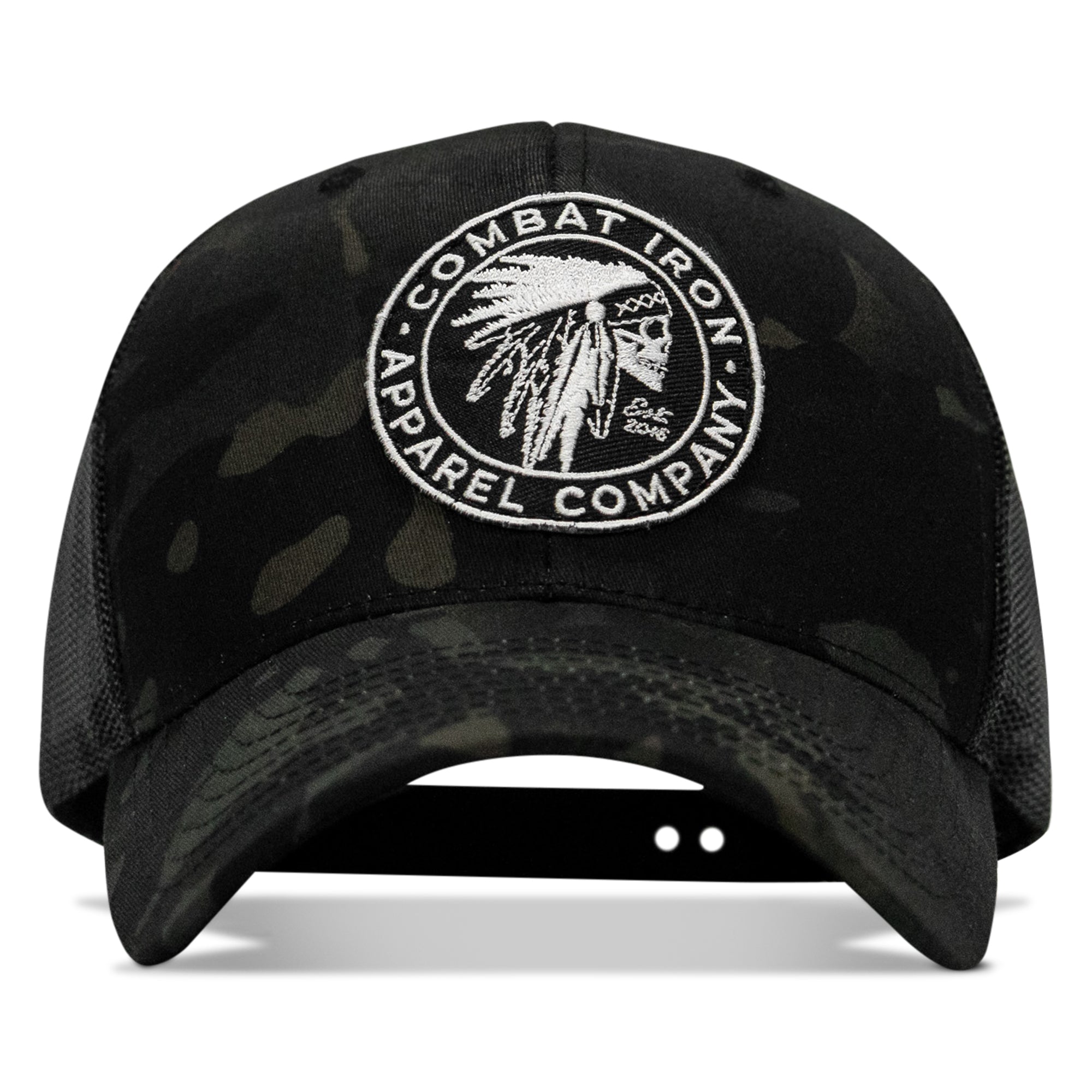 Indian Chief Skull Patch Snapback