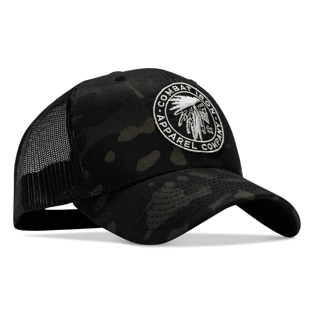 Indian Chief Skull Patch Snapback